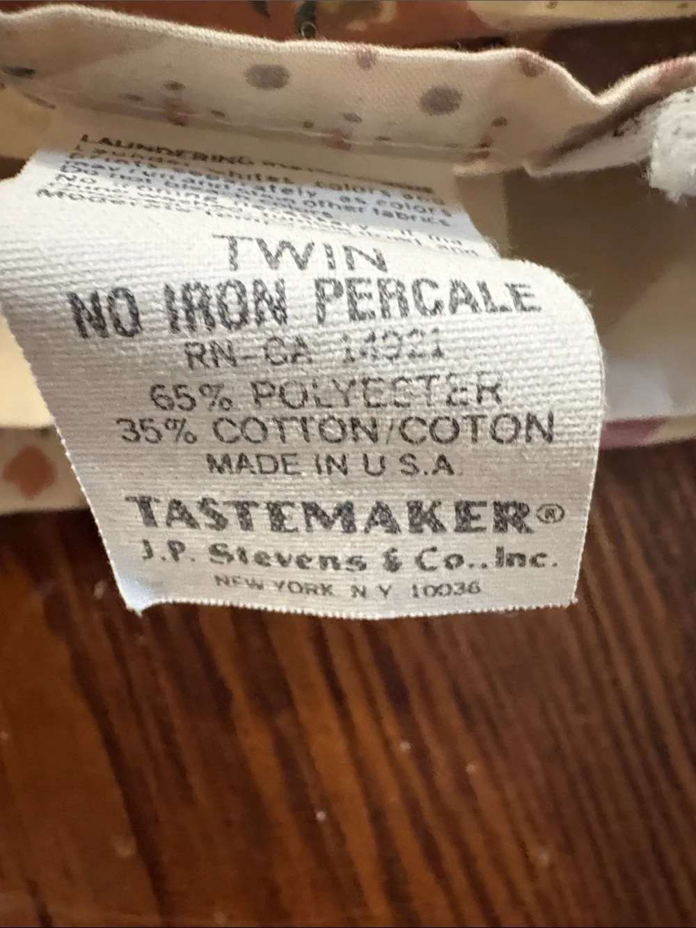 Tastemaker cotton sheet